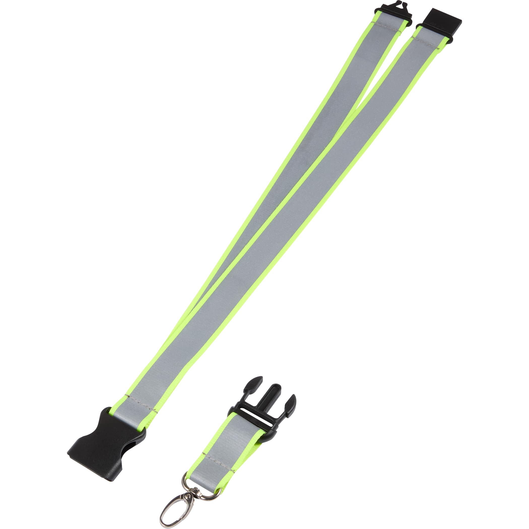 Recycled Polyester Reflective Lanyard 1