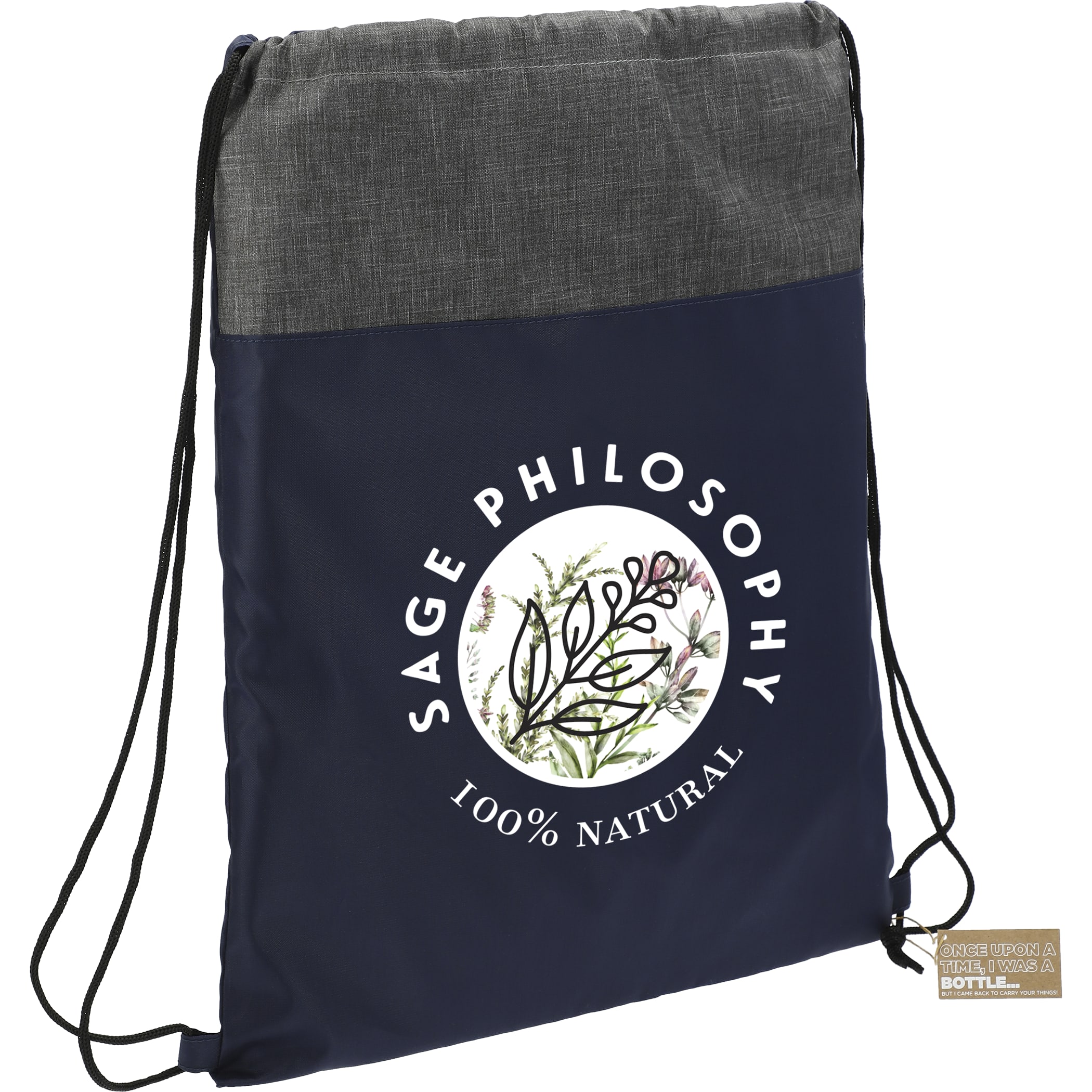 Ash Recycled Drawstring Bag 1