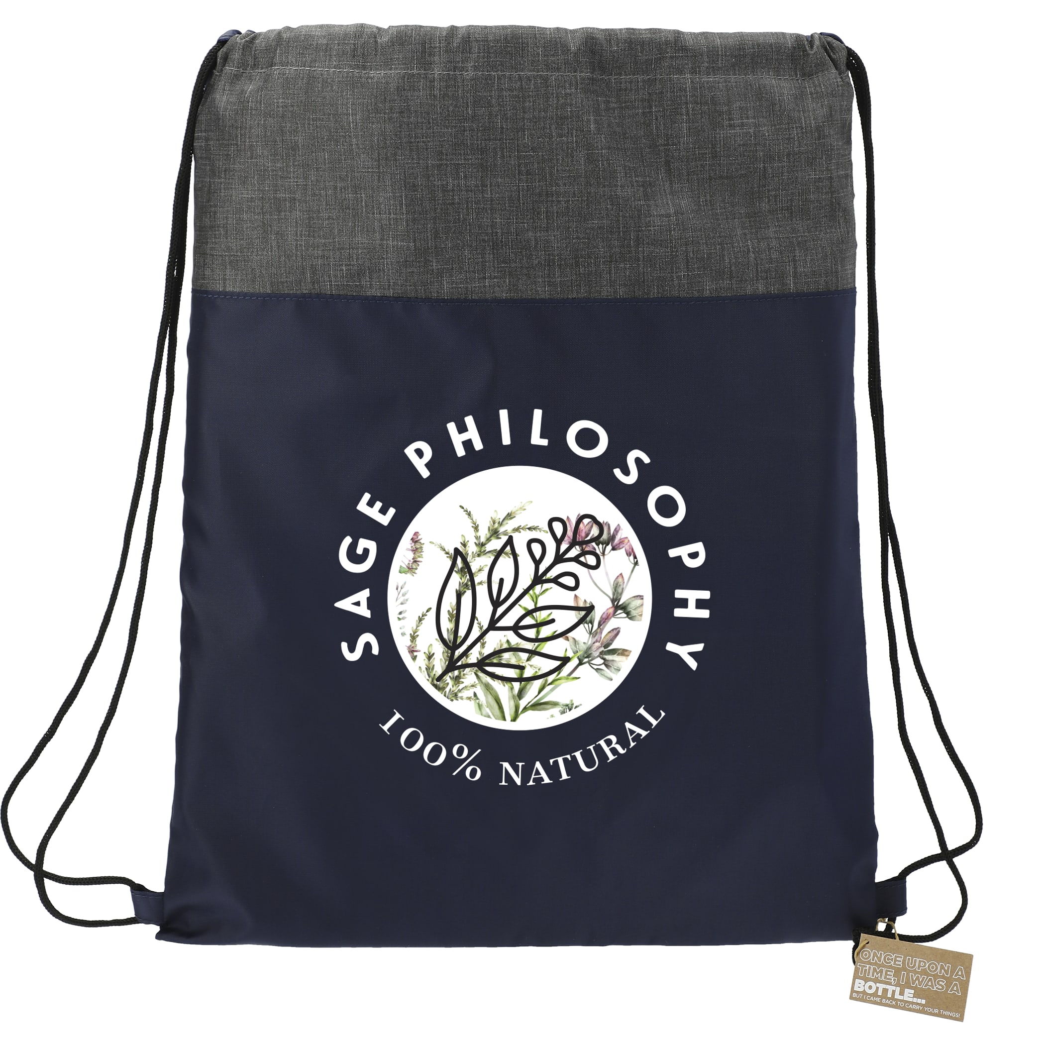 Ash Recycled Drawstring Bag 1