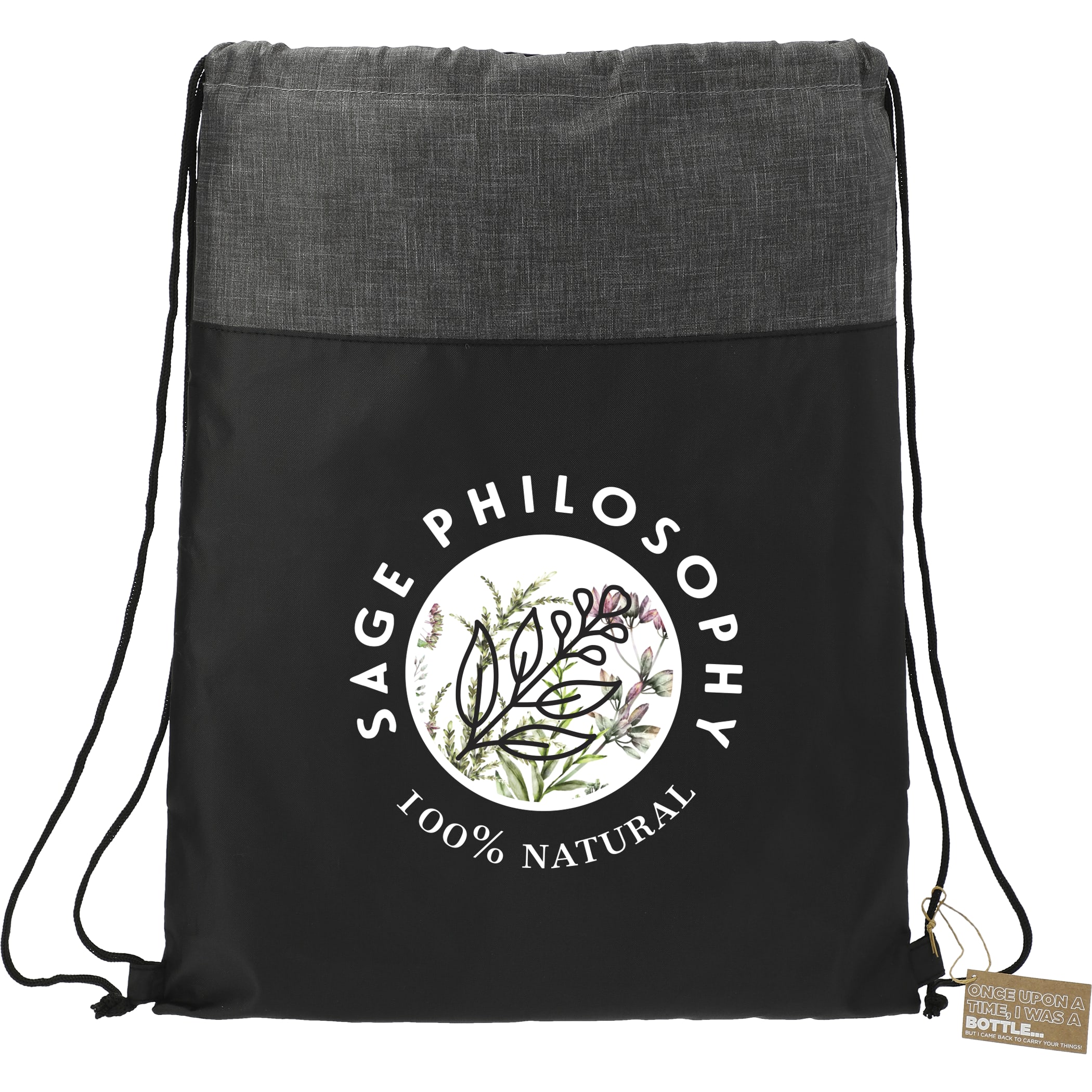 Ash Recycled Drawstring Bag 1