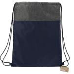 Ash Recycled Drawstring Bag - 3005-44NYFront Ash Recycled Drawstring Bag - 3005-44NYFront