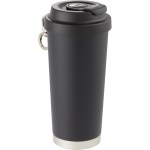 Haley Vacuum Tumbler One Touch Opening Lid 16oz - 1602-38BKAngle-Right Haley Vacuum Tumbler One Touch Opening Lid 16oz - 1602-38BKAngle-Right