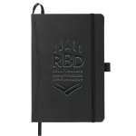 5.75'' x 8.5'' FSC® Mix PedovaT Pocket Bound Journal - 2700-07BKFront 5.75'' x 8.5'' FSC® Mix PedovaT Pocket Bound Journal - 2700-07BKFront
