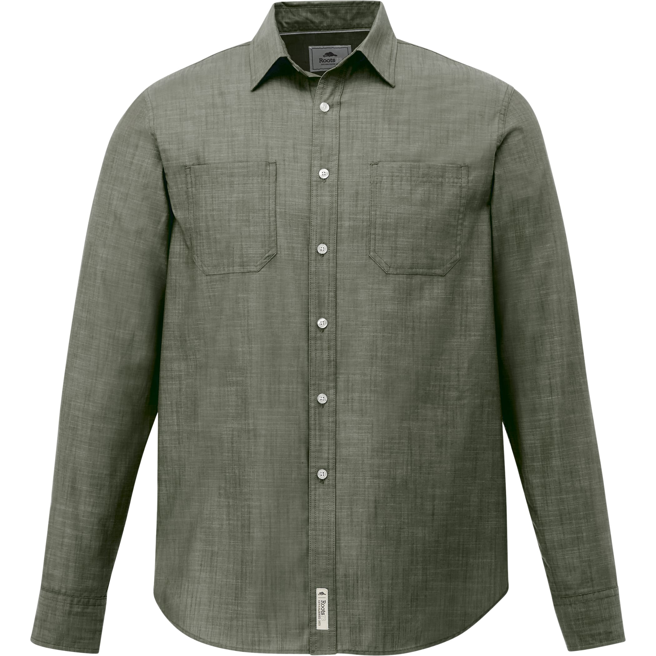 Men's CLEARWATER Roots73 Long Sleeve Button Up Shirt 1