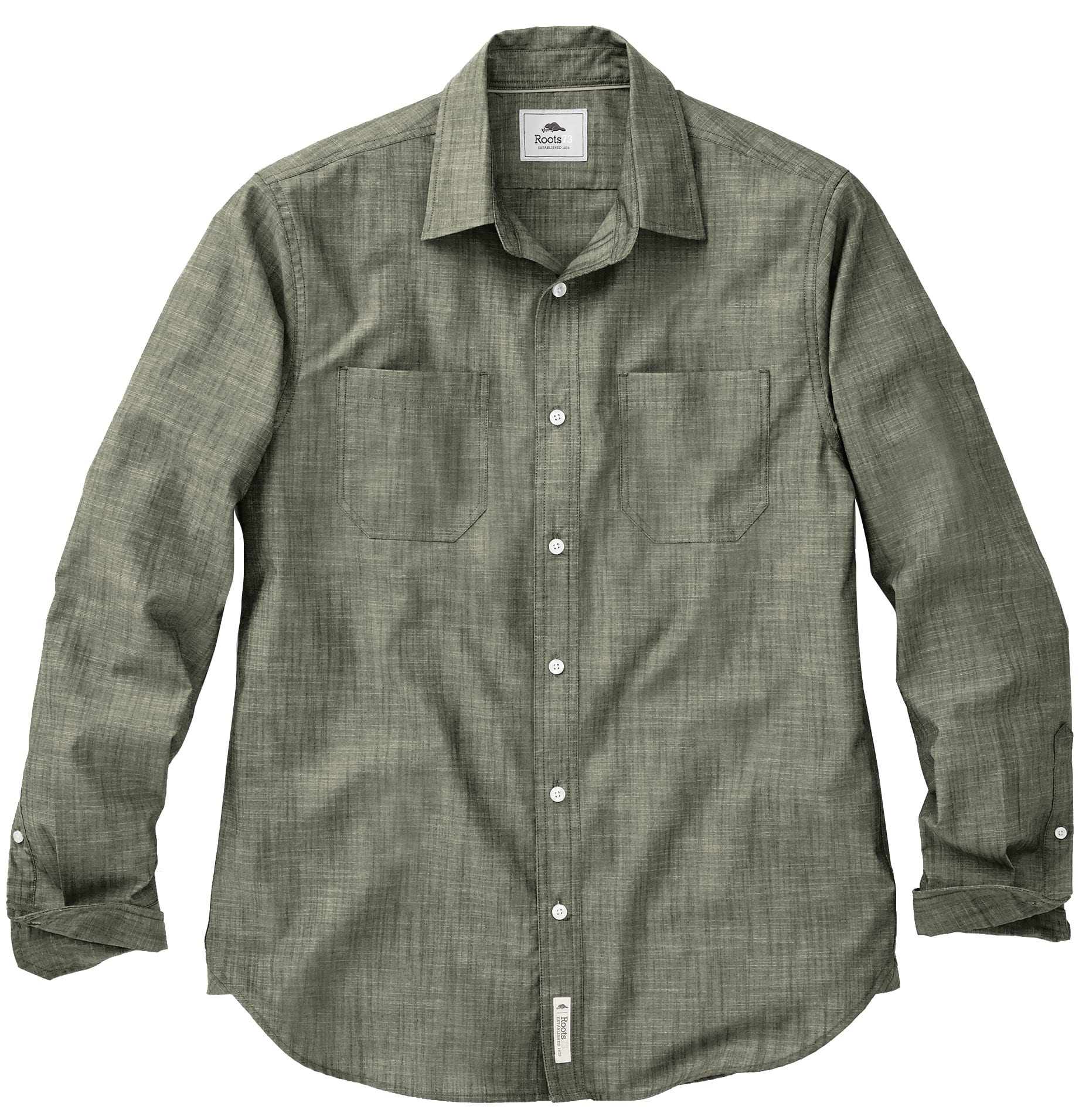 Men's CLEARWATER Roots73 Long Sleeve Button Up Shirt 1