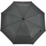 48'' rPET Umbrella w/ Reflective Trim - 5050-08BKFront 48'' rPET Umbrella w/ Reflective Trim - 5050-08BKFront