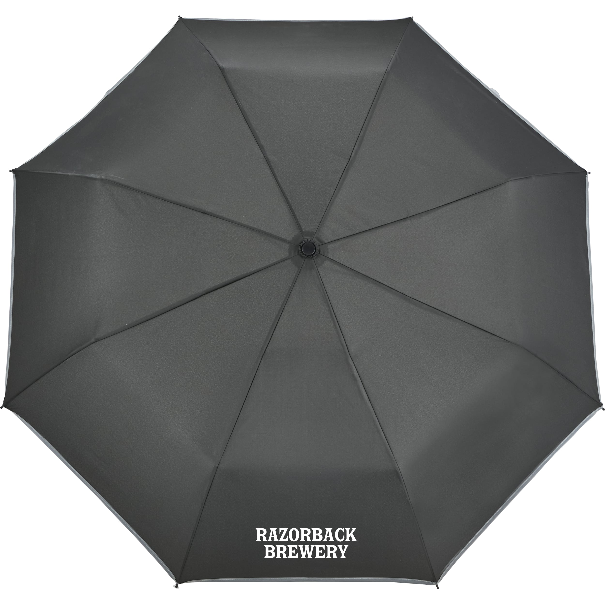 48'' rPET Umbrella w/ Reflective Trim 1