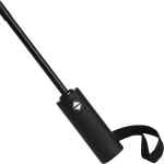 48'' rPET Umbrella w/ Reflective Trim - 5050-08NYFront 48'' rPET Umbrella w/ Reflective Trim - 5050-08NYFront