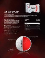 Srixon Z-STAR XV Golf Balls - 12 Pack - 9902-11WHFront Srixon Z-STAR XV Golf Balls - 12 Pack - 9902-11WHFront
