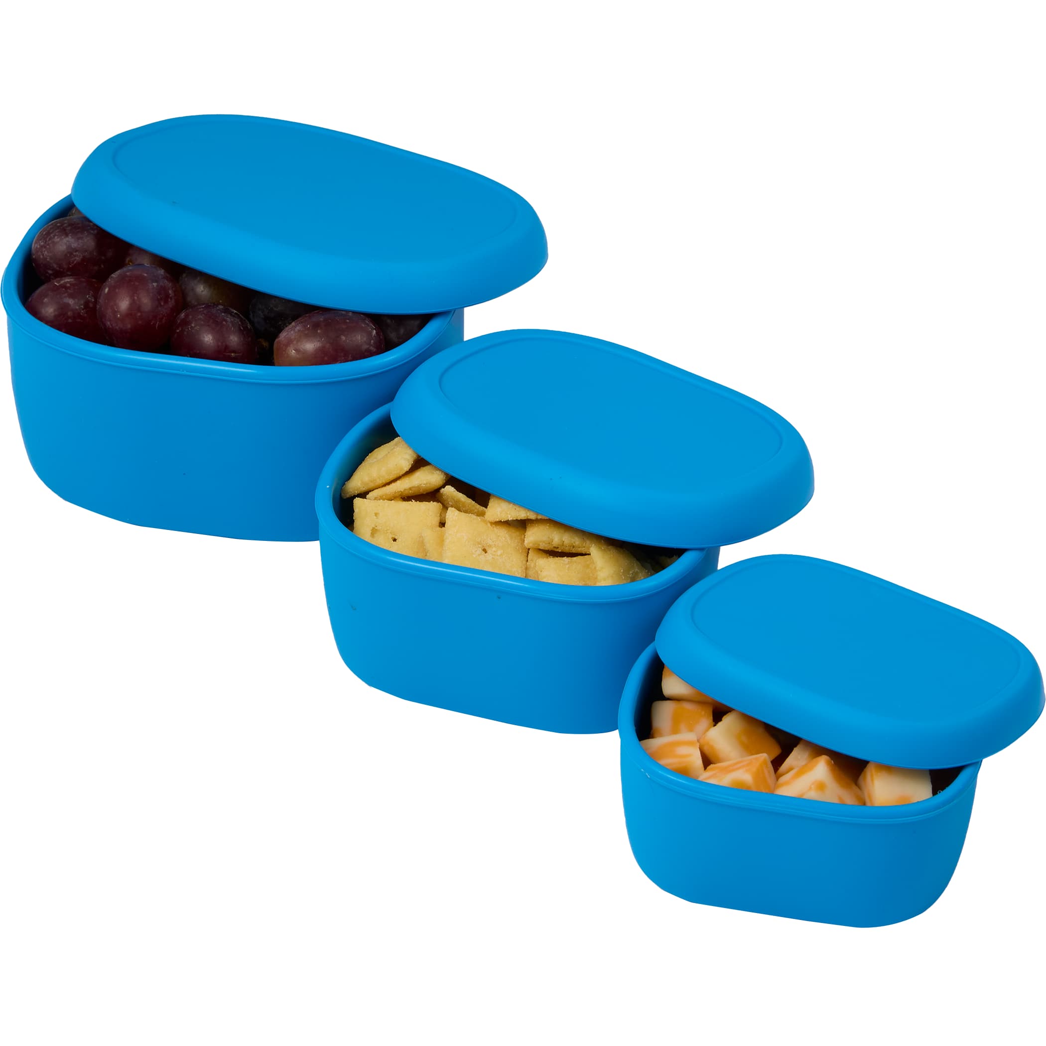 Zili Silicone Storage Containers, Set of 3 (7, 10, & 20 oz) 1