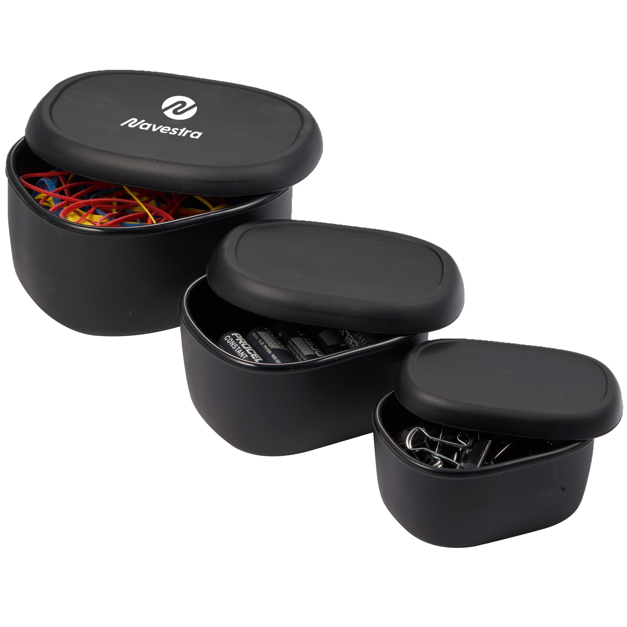 Zili Silicone Storage Containers, Set of 3 (7, 10, & 20 oz) 1