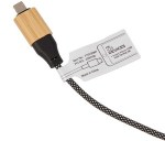 FSC® 100% Bamboo 5-in-1 100W Laptop Charging Cable - 7143-83NTAngle-Left FSC® 100% Bamboo 5-in-1 100W Laptop Charging Cable - 7143-83NTAngle-Left