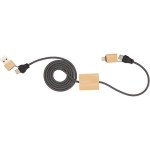 FSC® 100% Bamboo 5-in-1 100W Laptop Charging Cable 2 FSC® 100% Bamboo 5-in-1 100W Laptop Charging Cable 2