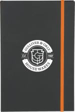 5.5'' x 8.5'' FSC® Mix Color Pop Bound Journal - 2700-91GYFront 5.5'' x 8.5'' FSC® Mix Color Pop Bound Journal - 2700-91GYFront