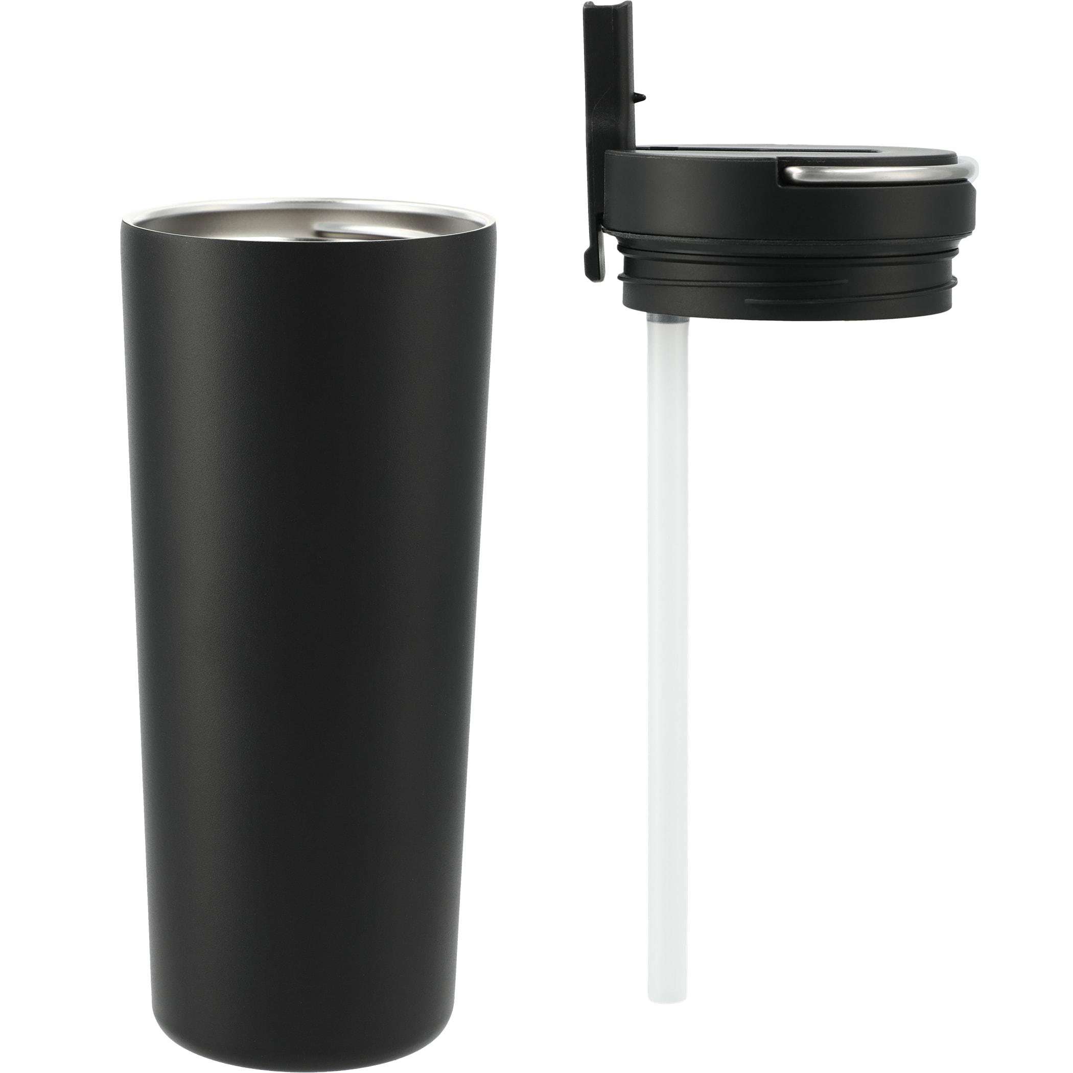 Thor Copper Insulated Tumbler 24oz Flip Straw Lid 1