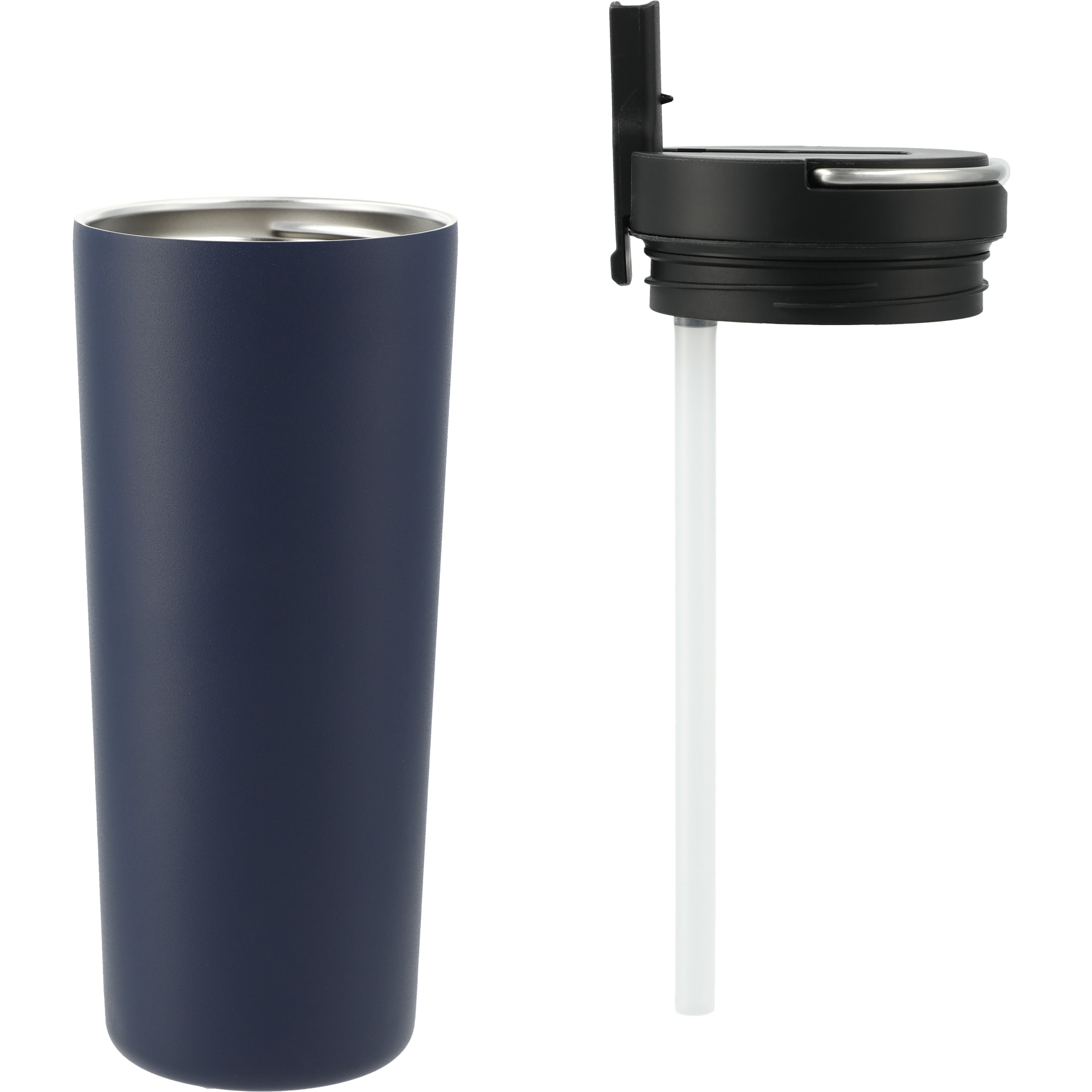 Thor Copper Insulated Tumbler 24oz Flip Straw Lid 1