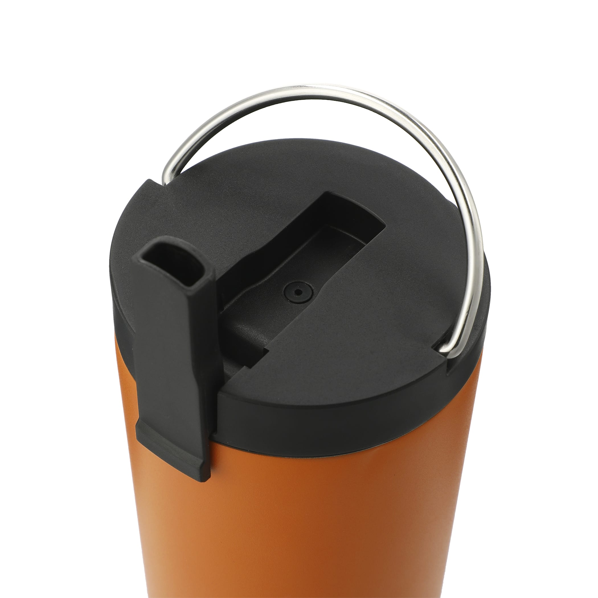 Thor Copper Insulated Tumbler 24oz Flip Straw Lid 1