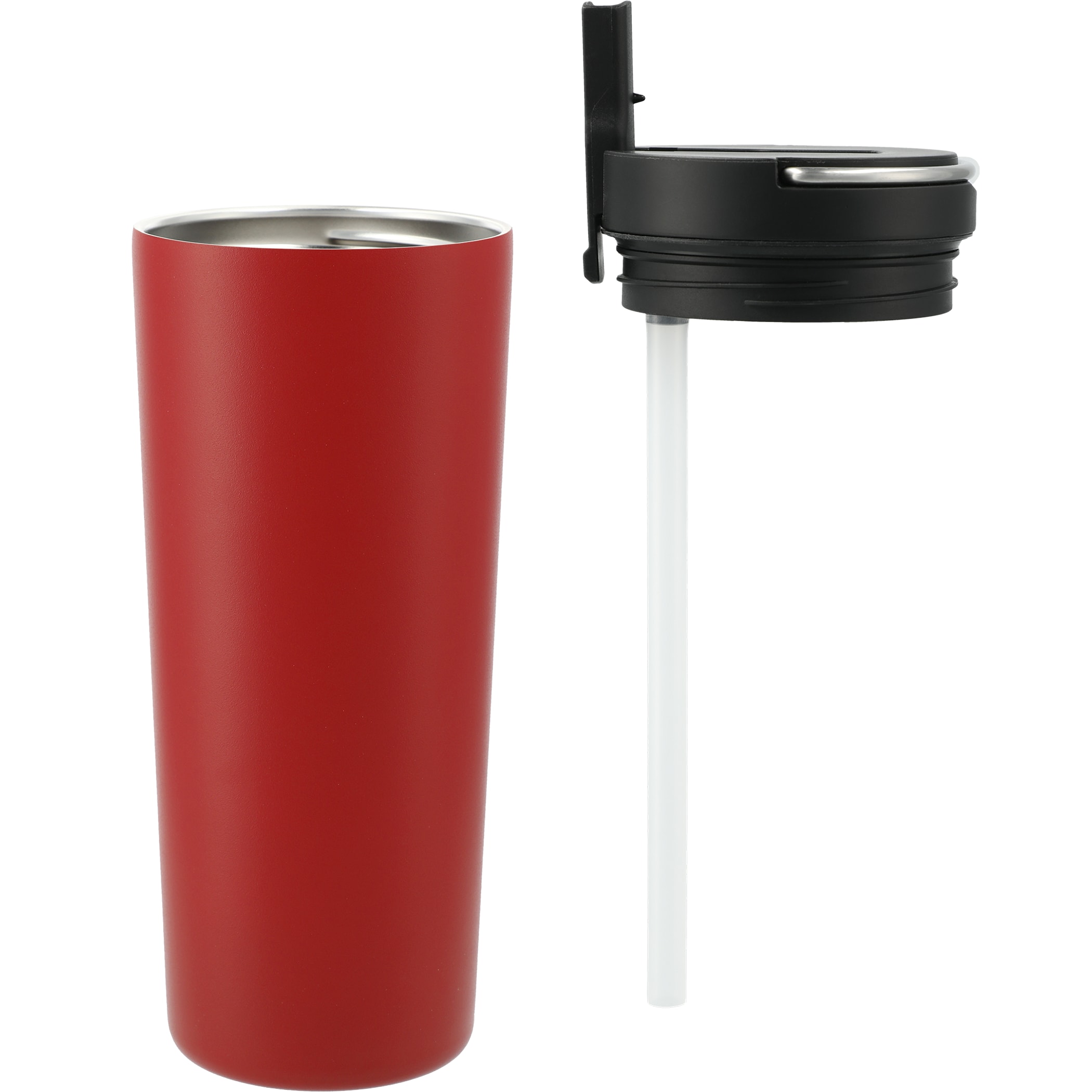 Thor Copper Insulated Tumbler 24oz Flip Straw Lid 1