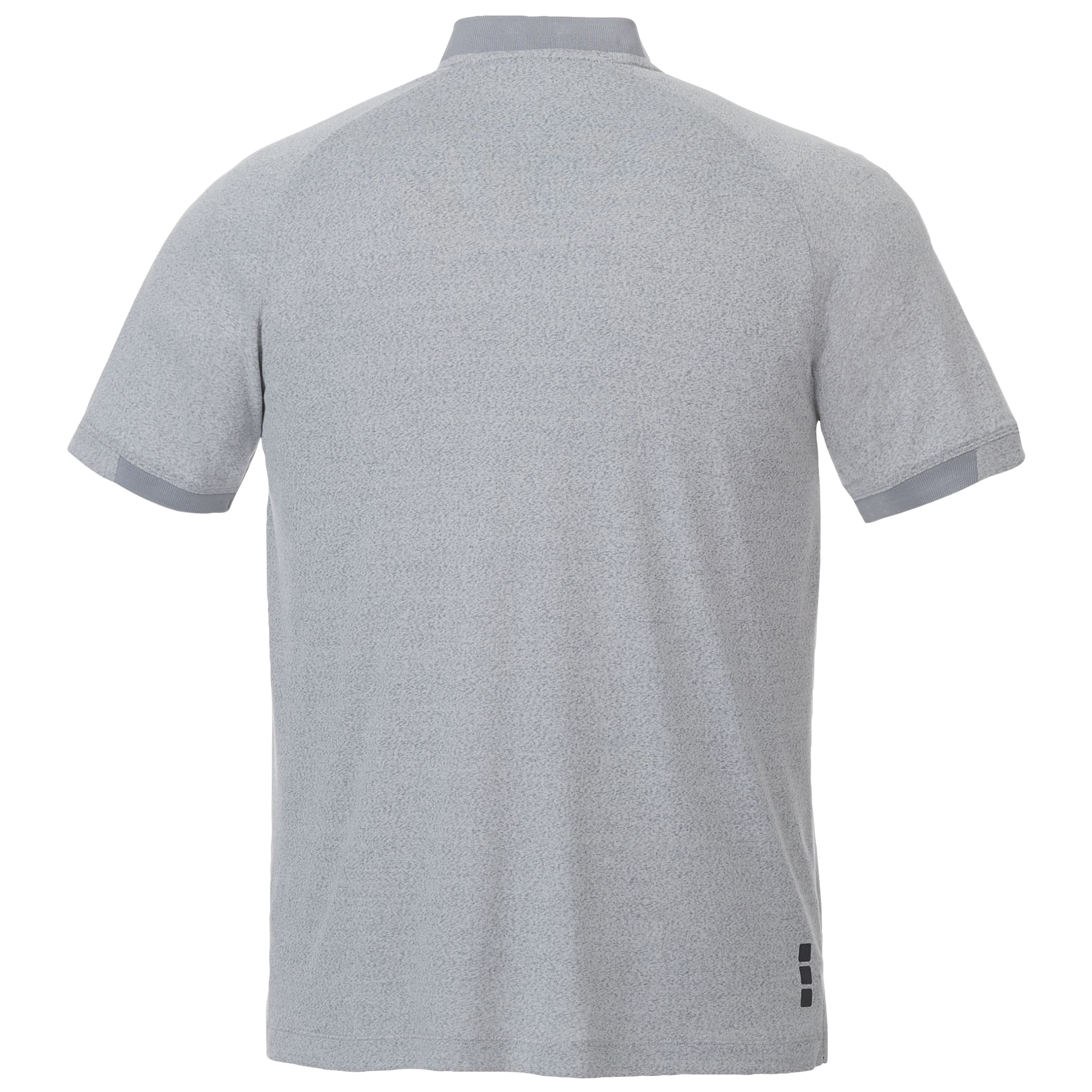 Men's KINPORT Short Sleeve Zip Up Stand Collar Performance Polo 1