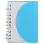 3.4'' x 4.5'' FSC® Recycled Post Spiral Notebook - SM-5282TBLAngle-Left 3.4'' x 4.5'' FSC® Recycled Post Spiral Notebook - SM-5282TBLAngle-Left