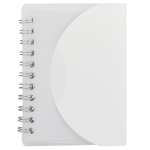 3.4'' x 4.5'' FSC® Recycled Post Spiral Notebook - SM-5282WHAngle-Left 3.4'' x 4.5'' FSC® Recycled Post Spiral Notebook - SM-5282WHAngle-Left