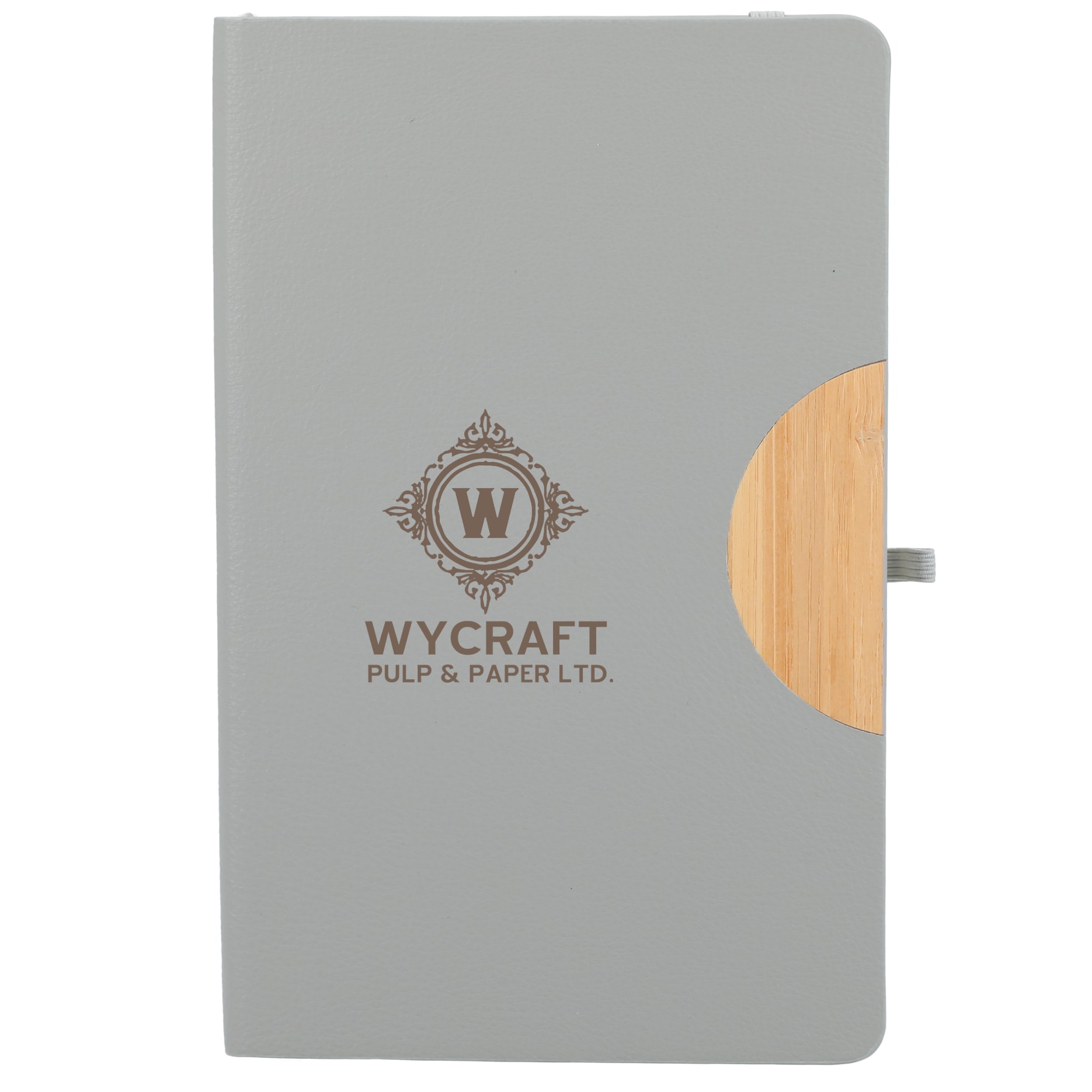 5.5'' x 8.5'' Kaya Recycled PU and Bamboo Journal 1
