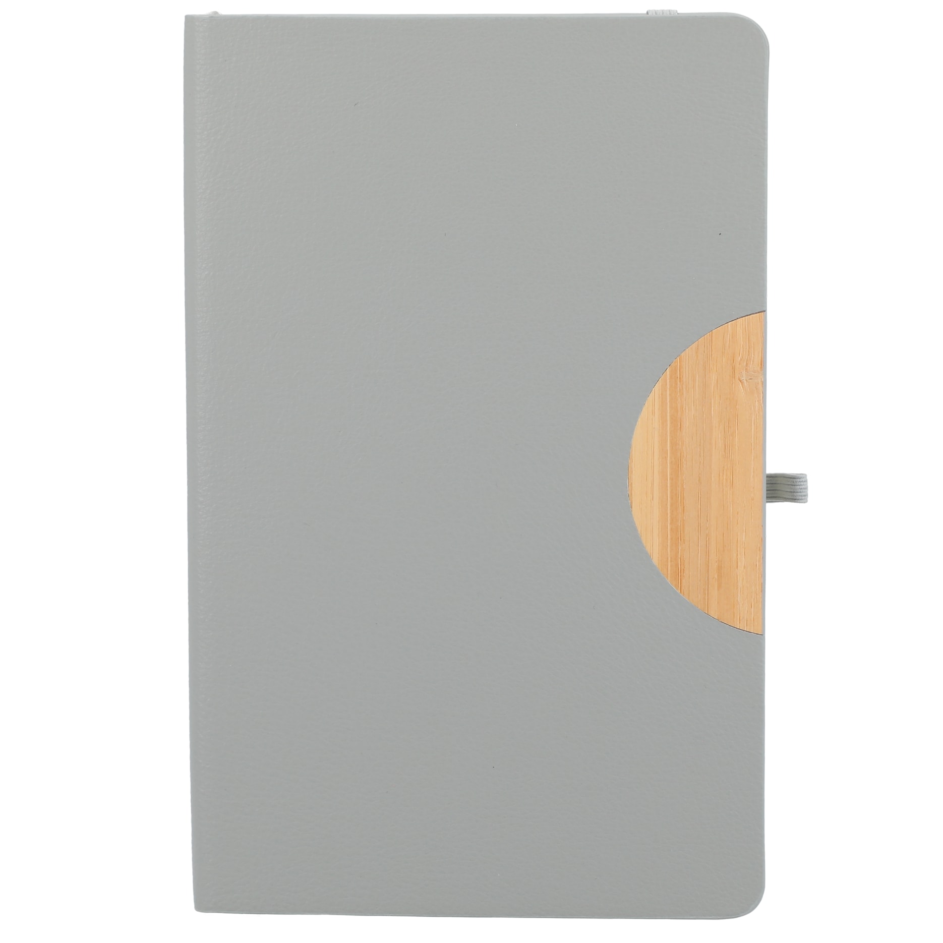 5.5'' x 8.5'' Kaya Recycled PU and Bamboo Journal 1