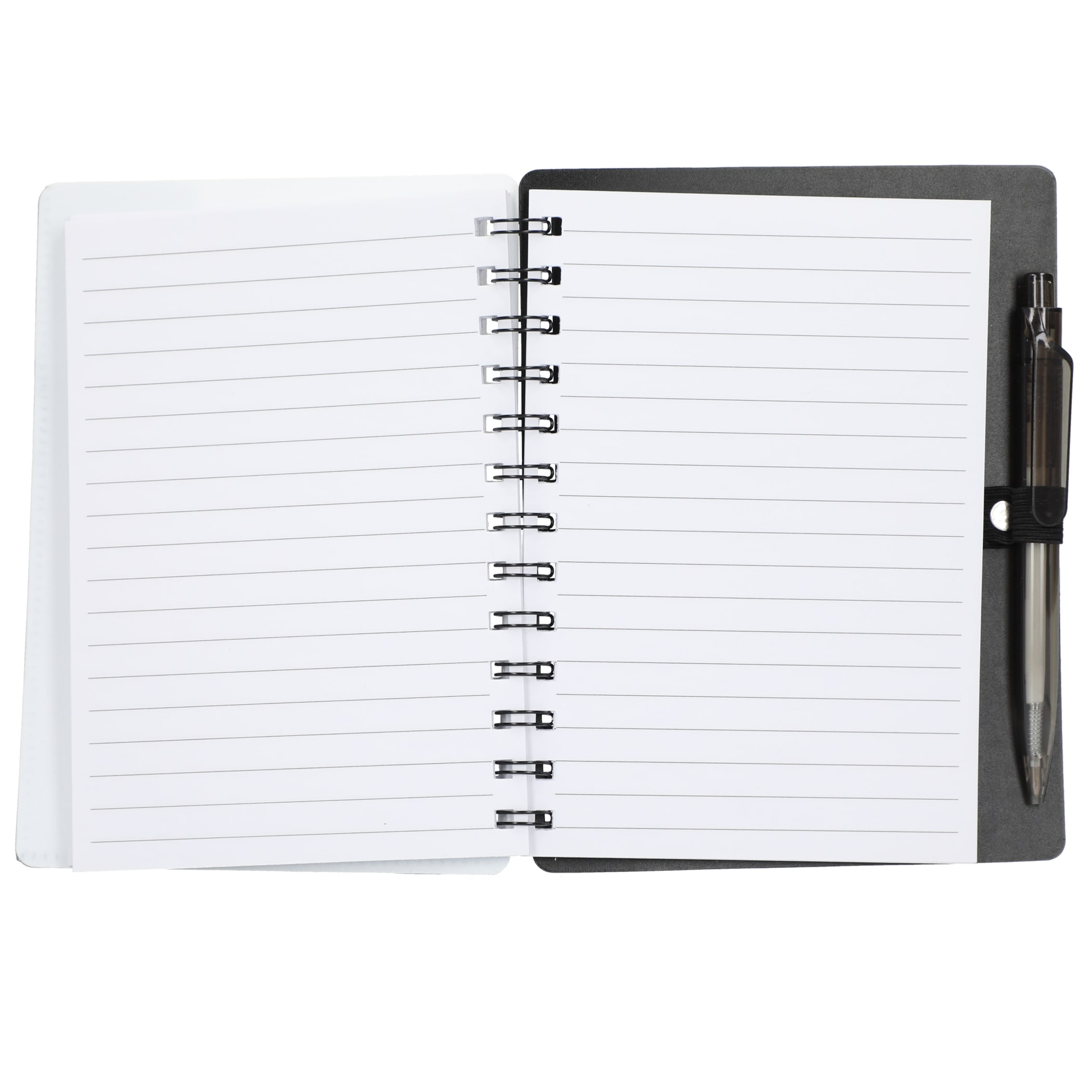 5'' x 7'' Recycled Pace Spiral Notebook w Pen 1