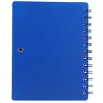 5'' x 7'' Recycled Pace Spiral Notebook w Pen - SM-5296BLBack 5'' x 7'' Recycled Pace Spiral Notebook w Pen - SM-5296BLBack