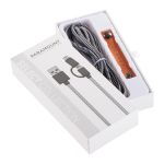 Paramount 3-in-1 Fabric Charging Cable - Black Paramount 3-in-1 Fabric Charging Cable - Black