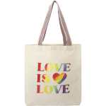 Rainbow Recycled 6oz Cotton Convention Tote 1 Rainbow Recycled 6oz Cotton Convention Tote 1
