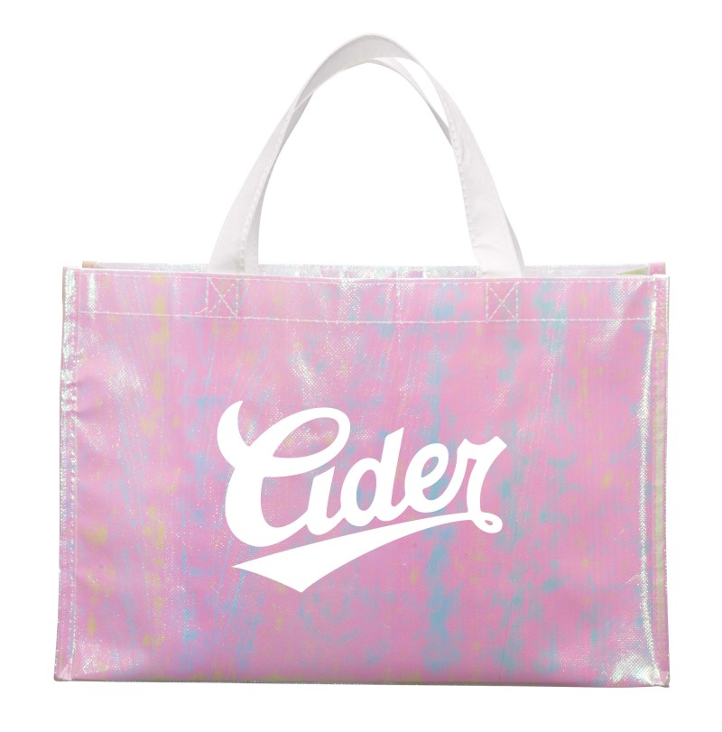 Iridescent Non-Woven Shopper Tote 1 Iridescent Non-Woven Shopper Tote 1