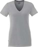 Women's SAREK V-Neck Short Sleeve Tee - TM97891932Front Women's SAREK V-Neck Short Sleeve Tee - TM97891932Front
