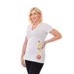 Women's SAREK V-Neck Short Sleeve Tee - TM97891110Angle-Left Women's SAREK V-Neck Short Sleeve Tee - TM97891110Angle-Left