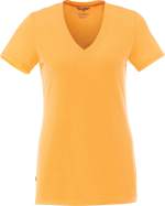 Women's SAREK V-Neck Short Sleeve Tee - TM97891236Front Women's SAREK V-Neck Short Sleeve Tee - TM97891236Front