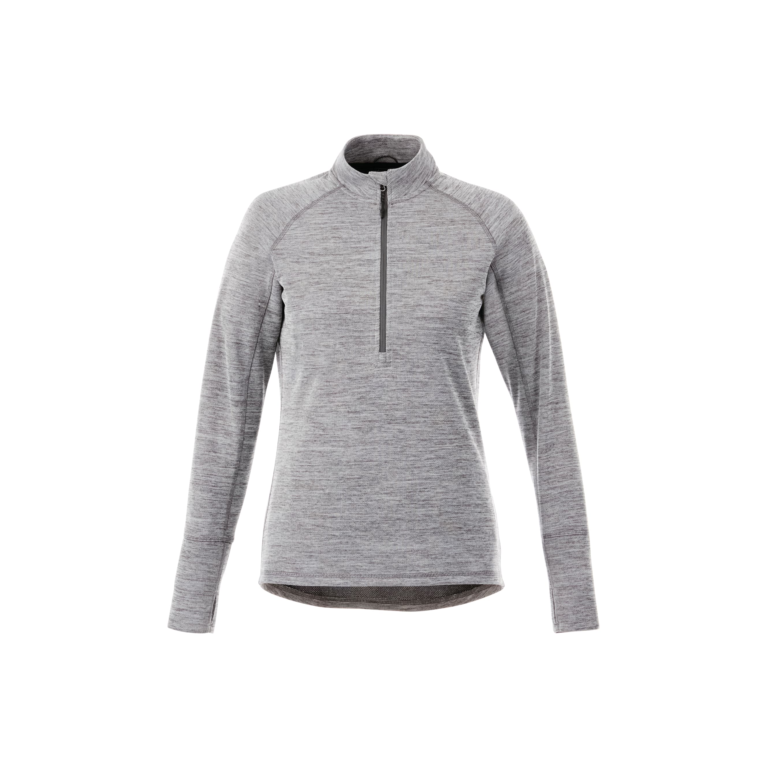 Women's CRANE Performance Knit Half Zip with Thumb Holes 2