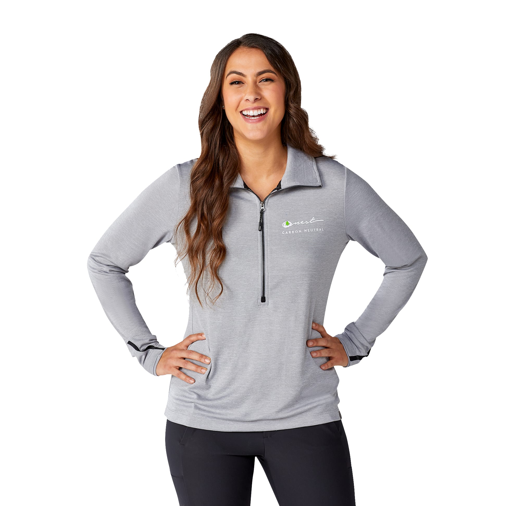Women's DEGE Eco Knit Performance Half Zip 1