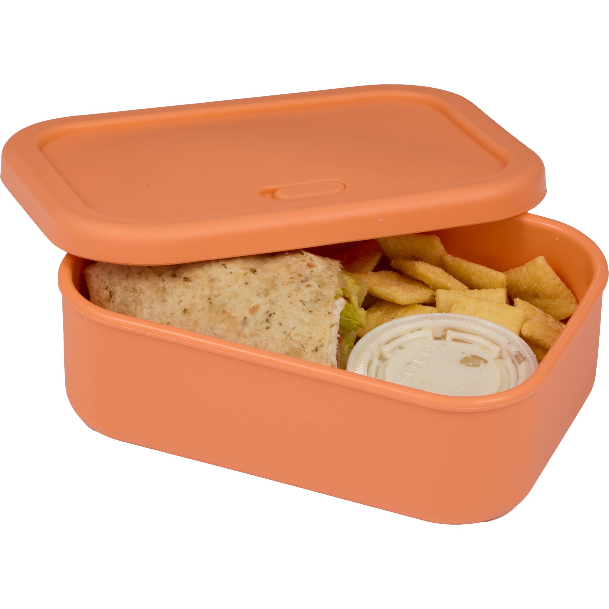 Silicone Food Storage Box with Air Valve 24oz 1