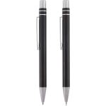 Mod Recycled Pen and Pencil Set - 1066-73BKFront Mod Recycled Pen and Pencil Set - 1066-73BKFront
