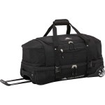 High Sierra Stonecroft 28" Medium Rolling Duffle - 8053-52BKFront High Sierra Stonecroft 28" Medium Rolling Duffle - 8053-52BKFront