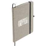 5'' x 7'' FSC® Recycled Cotton Bound Notebook - SM-3556NTAngle-Right 5'' x 7'' FSC® Recycled Cotton Bound Notebook - SM-3556NTAngle-Right