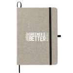 5'' x 7'' FSC® Recycled Cotton Bound Notebook - SM-3556NTFront 5'' x 7'' FSC® Recycled Cotton Bound Notebook - SM-3556NTFront