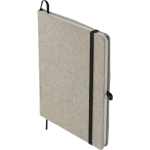 5'' x 7'' FSC® Recycled Cotton Bound Notebook - SM-3556NTAngle-Left 5'' x 7'' FSC® Recycled Cotton Bound Notebook - SM-3556NTAngle-Left