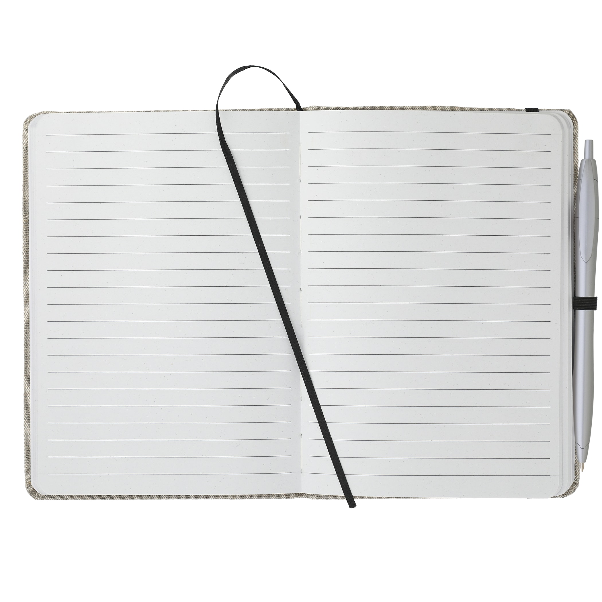 5'' x 7'' FSC® Recycled Cotton Bound Notebook 1
