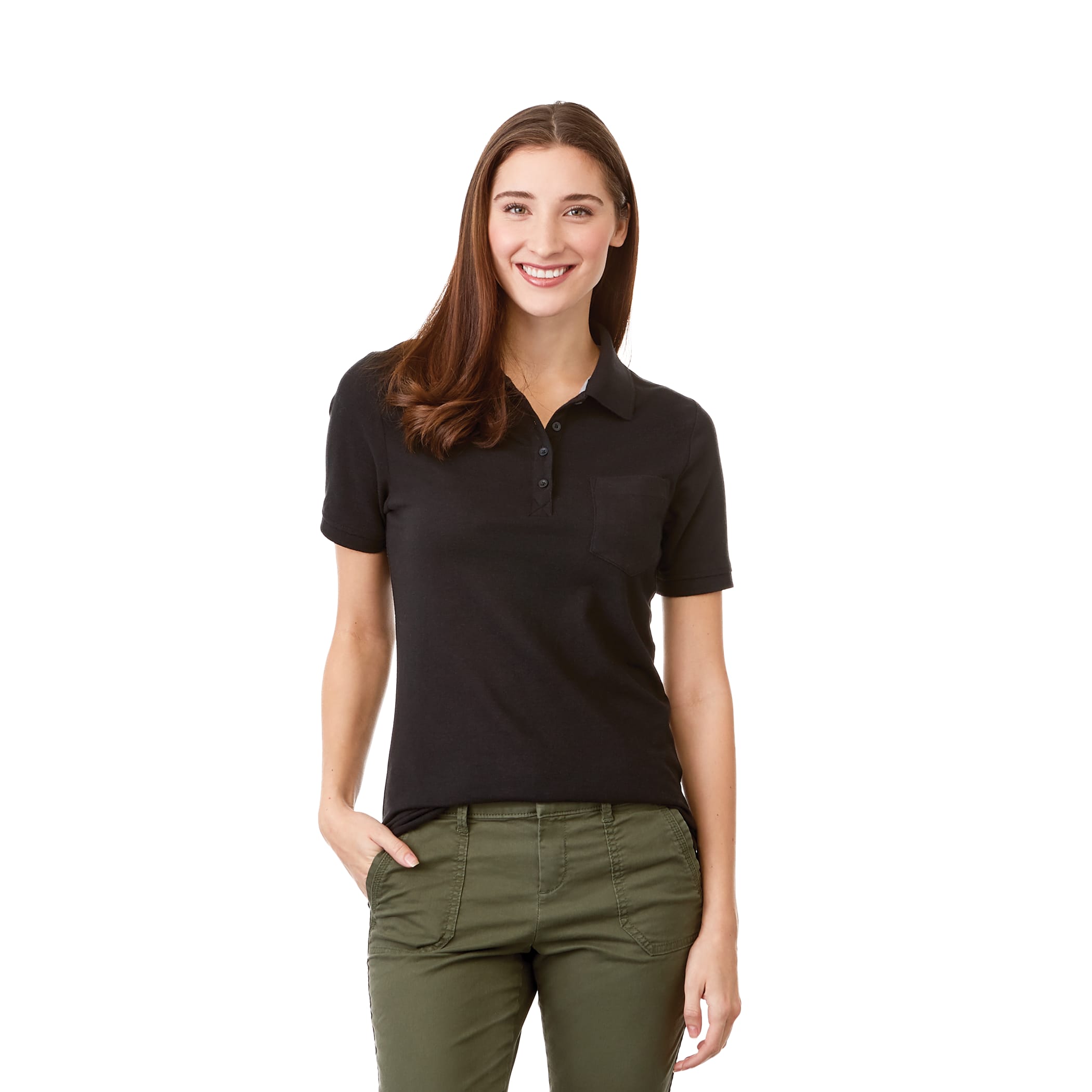 Women's BANFIELD Short Sleeve Pique Polo 2