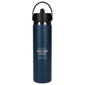 Hydro Flask® Wide Mouth 24oz Bottle with Flex Straw Cap 1 Hydro Flask® Wide Mouth 24oz Bottle with Flex Straw Cap 1