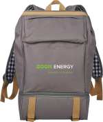 Cafe Picnic Backpack for Two - 1450-44GYFront Cafe Picnic Backpack for Two - 1450-44GYFront