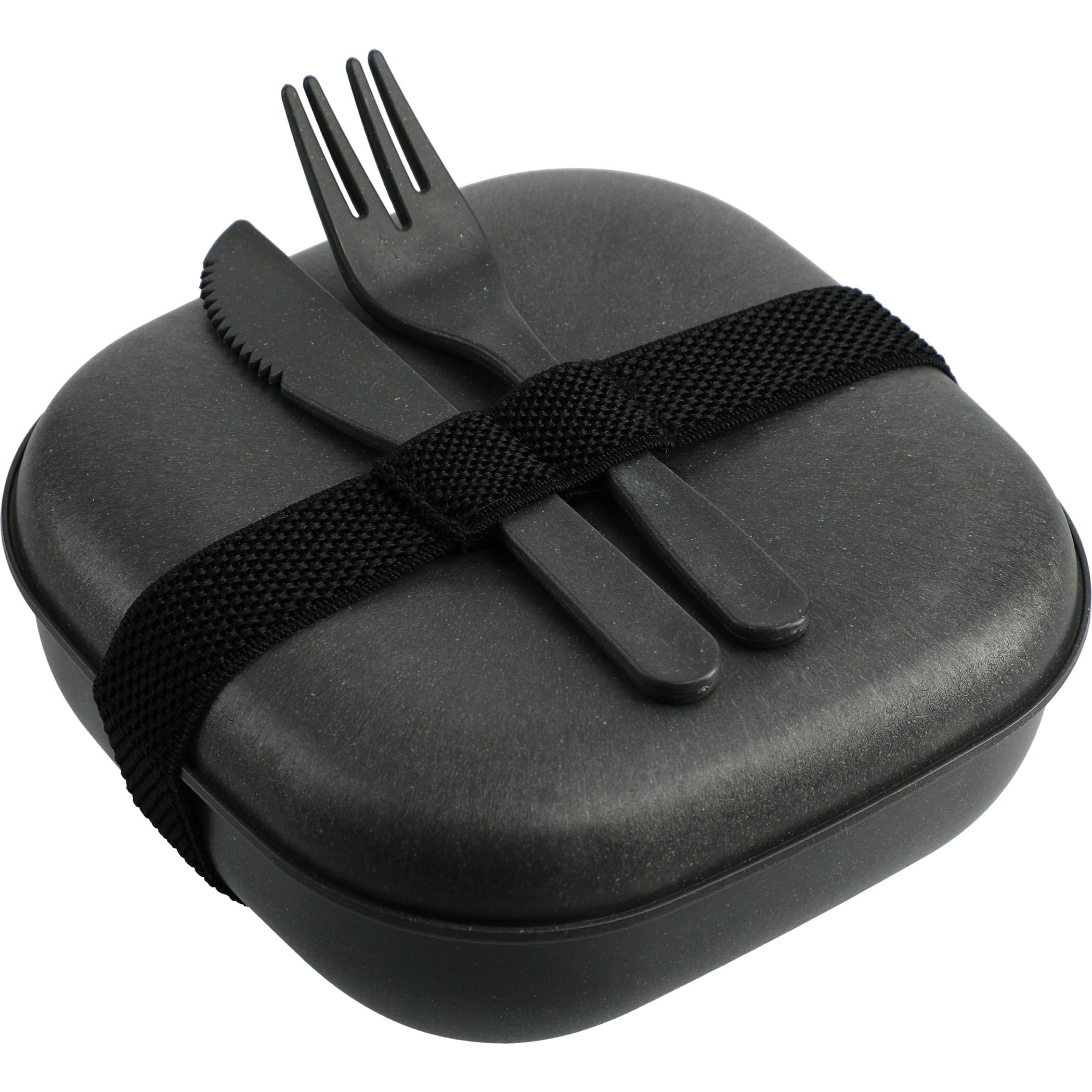 Wheat Straw Food Storage with Utensils 1