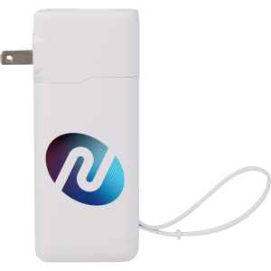 UL Listed 10,000 mAh 20W PD Power Bank with AC Plug 1 UL Listed 10,000 mAh 20W PD Power Bank with AC Plug 1