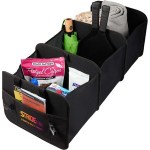 Recycled 3-Compartment Trunk Organizer - 7901-44BKAngle-Right Recycled 3-Compartment Trunk Organizer - 7901-44BKAngle-Right